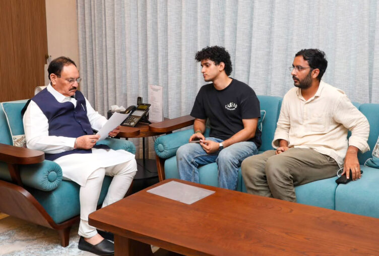 New Delhi: CJP delegation submits memorandum to Union Health Minister J.P. Nadda